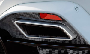 Вставки в задний бампер с насадками Startech для Aston Martin Vantage VAN-400-50
