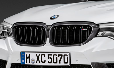 Решетки радиатора (карбон) M Performance для BMW M5 F90 51712447091