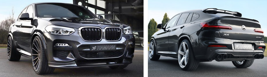 Обвесы BMW X4 G02, тюнинг БМВ X4 G02 2018 2019