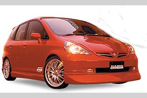 Аэродинамический обвес DAMD Lion Heart для Honda Fit (GD1/GD2)