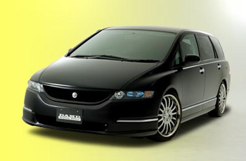 Накладка на передний бампер DAMD для Honda Odyssey (RB1)