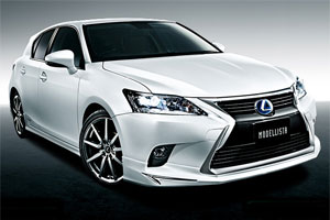 Аэродинамический обвес Modellista для Lexus CT200h. Тюнинг Lexus CT200h