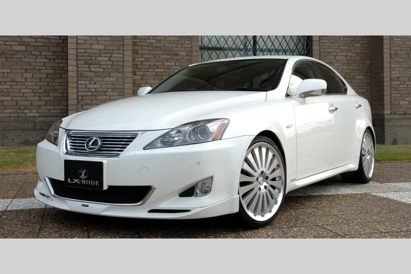 Накладка на передний бампер LX-Mode для Lexus IS250. Тюнинг Lexus IS250