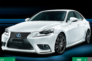 Аэродинамический обвес Modellista для Lexus IS250 / IS350 / IS300h. Тюнинг Lexus IS250 / IS350 / IS300h