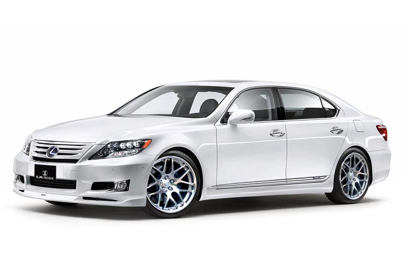 Накладка на передний бампер LX-Mode для Lexus LS600h