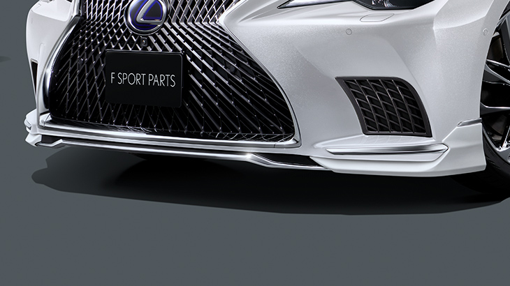 Накладка на передний бампер Modellista для Lexus LS350 LS500