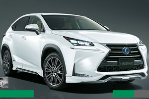 Аэродинамический обвес Modellista Lexus NX200t NX300h. Тюнинг Lexus NX200t NX300h