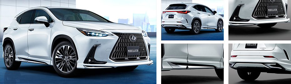 Тюнинг Lexus NX250 NX350 2022 2023 2024, обвесы, диски, выхлопные системы