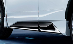 Накладки на пороги Modellista для Lexus RX300 RX350 RX450h рестайлинг
