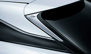Накладки на крышку багажника (хром) Modellista для Lexus RX300 RX350 RX450h рестайлинг