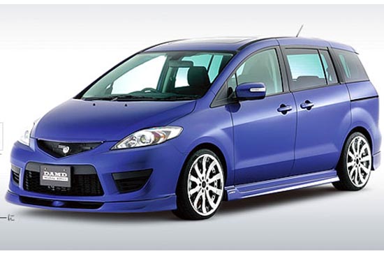 Аэродинамический обвес DAMD для Mazda 5. Тюнинг Mazda 5
