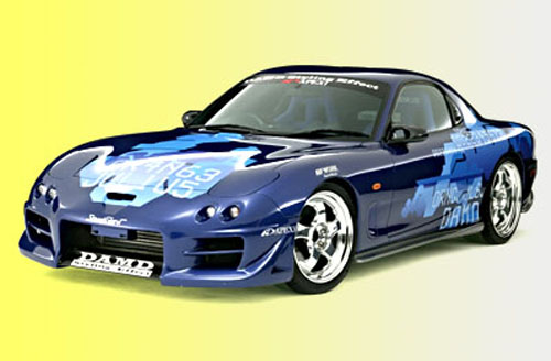 Аэродинамический обвес DAMD для Mazda RX-7