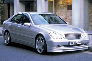 Аэродинамический обвес WALD Executive Line для Mercedes C-class (W203). Тюнинг Mercedes C class (W203)