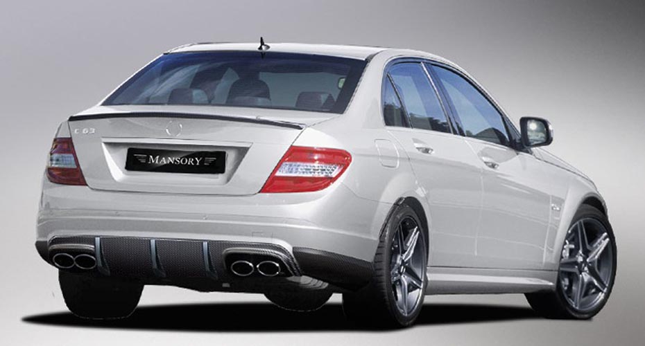 Аэродинамический обвес Mansory для Mercedes C63 AMG (W204)