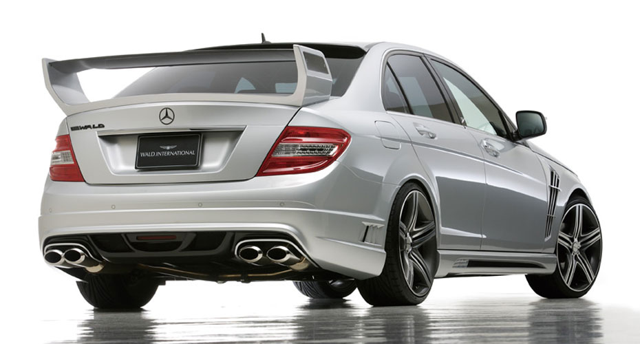 Аэродинамический обвес WALD Black Bison для Mercedes C-class (W204) 2007 - 2011