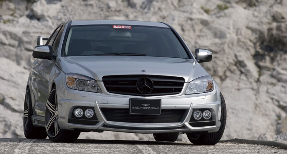 Аэродинамический обвес WALD Black Bison для Mercedes C-class (W204) 2007 - 2011
