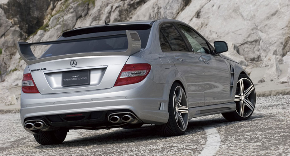 Аэродинамический обвес WALD Black Bison для Mercedes C-class (W204) 2007 - 2011