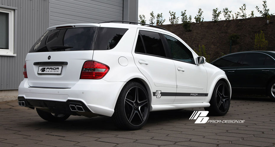 Аэродинамический обвес Prior Design для Mercedes ML (W164)