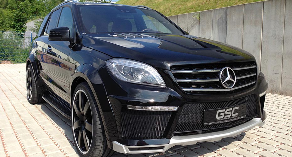 Аэродинамический обвес GSC для Mercedes ML (W166)