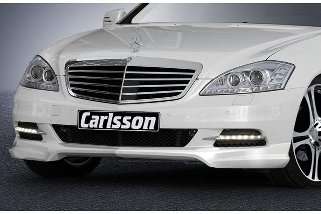 Накладка на передний бампер Carlsson для Mercedes S-class W221. Тюнинг Mercedes S-class W221