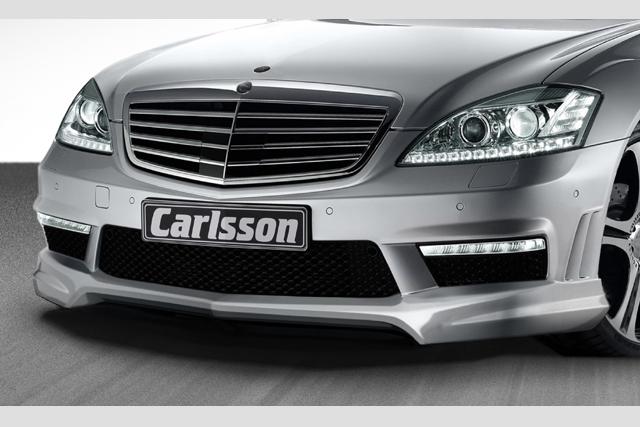 Накладка на передний бампер Carlsson для Mercedes S-class W221. Тюнинг Mercedes S-class W221