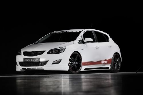 Аэродинамический обвес Rieger для Opel Astra GTC J. Тюнинг Opel Astra J.