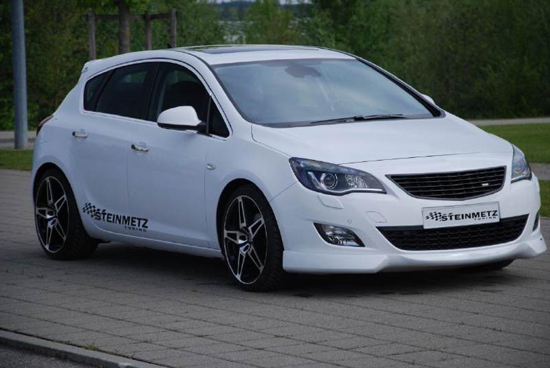 Аэродинамический обвес Steinmetz для Opel Astra J. Тюнинг Opel Astra J.