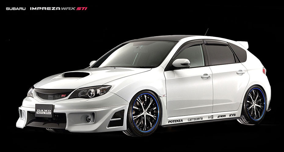 Аэродинамический обвес DAMD для Subaru Impreza WRX (GR)
