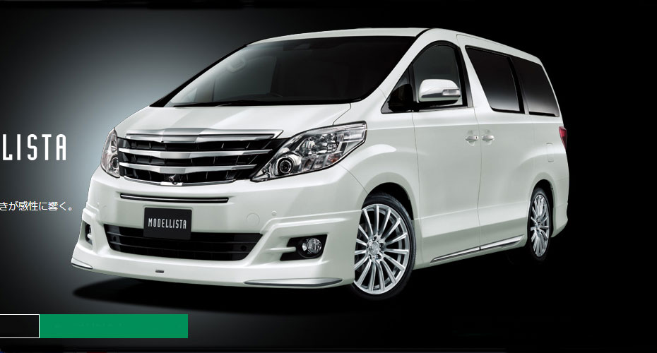 Аэродинамический обвес Modellista для Toyota Alphard (S20/25)