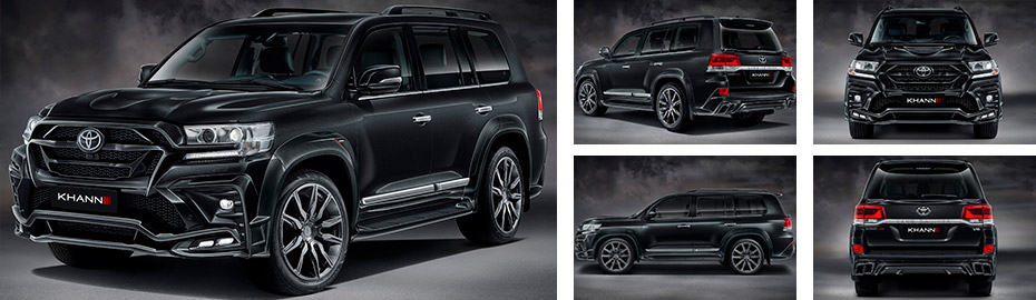 Обвесы Toyota Land Cruiser 200 2018, тюнинг LC200 2017 2016