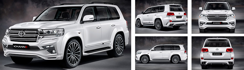 Обвесы Toyota Land Cruiser 200 2018, тюнинг LC200 2017 2016