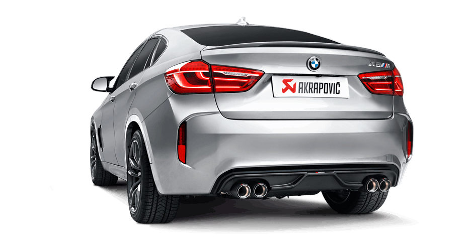 Выхлопная система Akrapovic для BMW X6M F86 купить