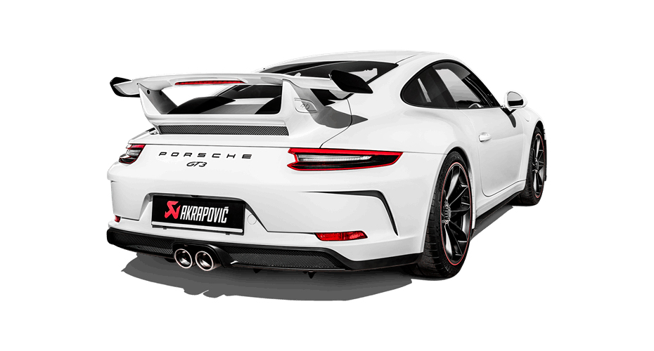 Выхлопная система Akrapovic для Porsche 911 991.1 GT3 купить