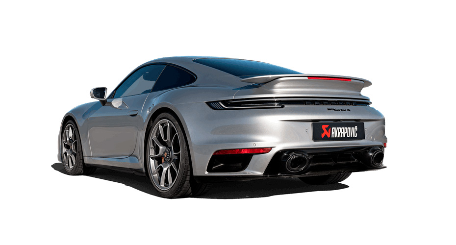 Выхлопная система Akrapovic для Porsche 911 992 Turbo / Turbo S купить