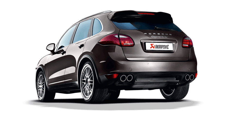 Выхлопная система Akrapovic для Porsche Cayenne Turbo / Turbo S купить