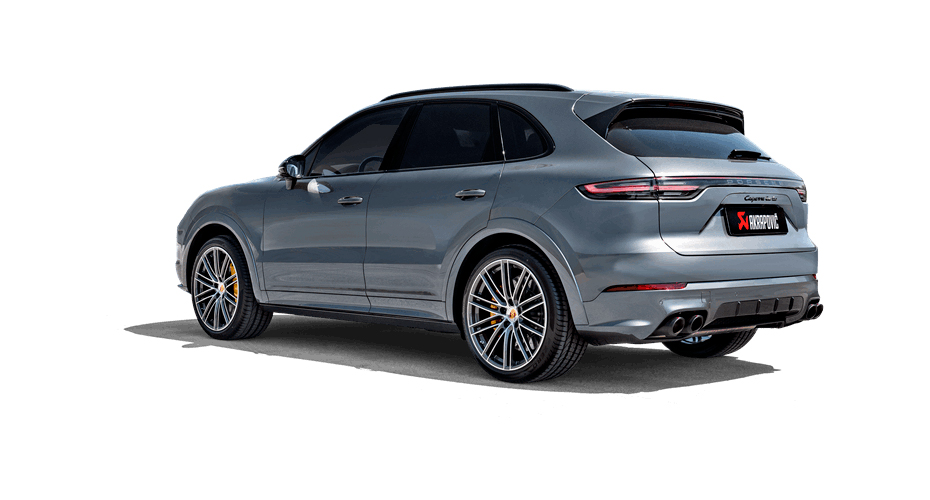 Выхлопная система Akrapovic для Porsche Cayenne Turbo / Turbo S купить