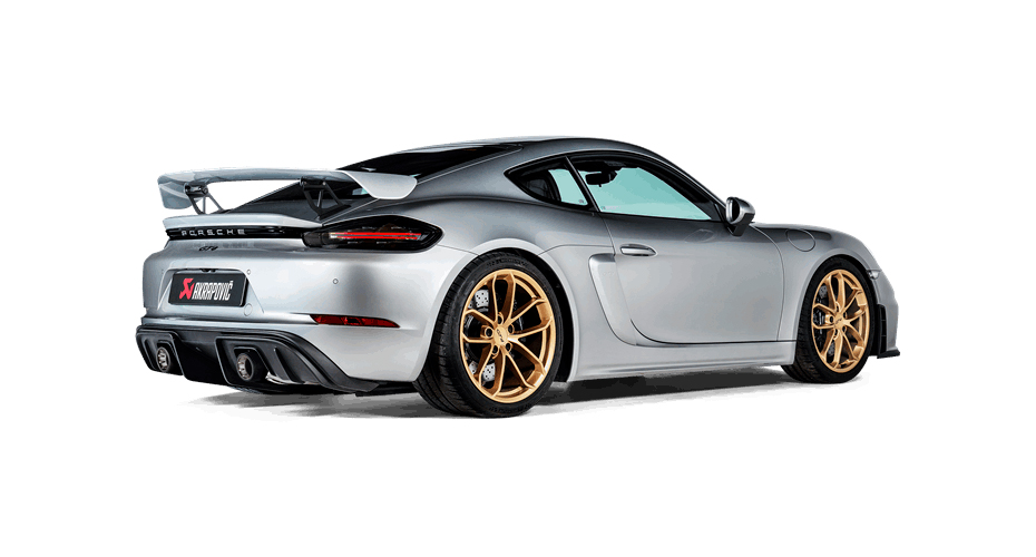 Выхлопная система Akrapovic для Porsche Cayman GT4 982 купить