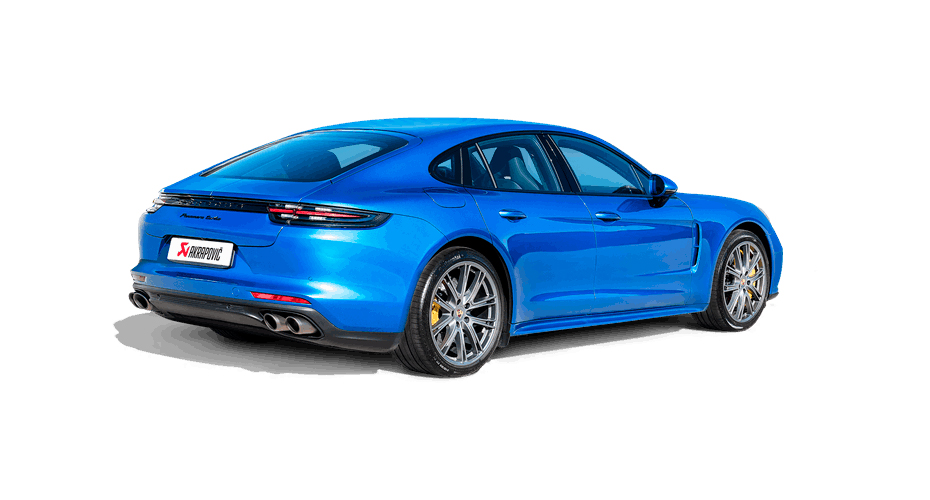 Выхлопная система Akrapovic для Porsche Panamera 910 Turbo / Turbo S купить