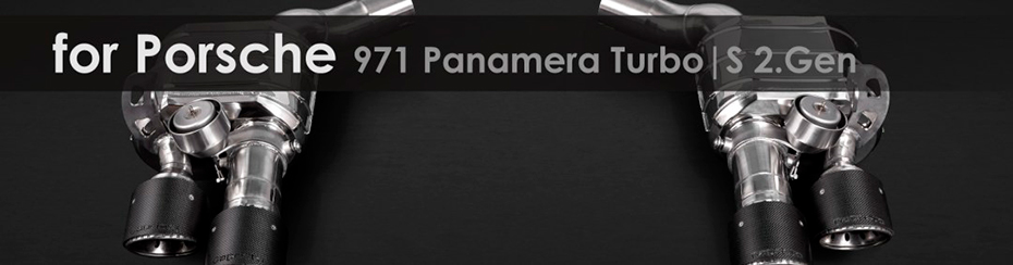 Выхлопная система Capristo для Porsche Panamera 910 Turbo / Turbo S купить
