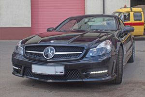 Mercedes SL R230. Обвес AMG